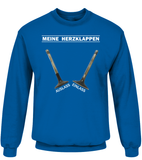 AIR COOLED STYLE Herzklappen für Mensch und Motor Sweatshirt (dunkel)