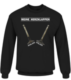 AIR COOLED STYLE Herzklappen für Mensch und Motor Sweatshirt (dunkel)