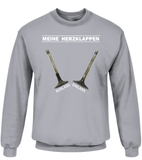 AIR COOLED STYLE Herzklappen für Mensch und Motor Sweatshirt (dunkel)