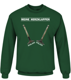 AIR COOLED STYLE Herzklappen für Mensch und Motor Sweatshirt (dunkel)