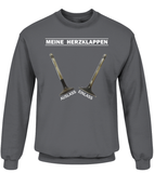 AIR COOLED STYLE Herzklappen für Mensch und Motor Sweatshirt (dunkel)